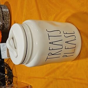 Rae Dunn Treats Please Canister